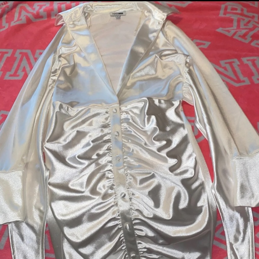 Fashion Nova Off White Dress